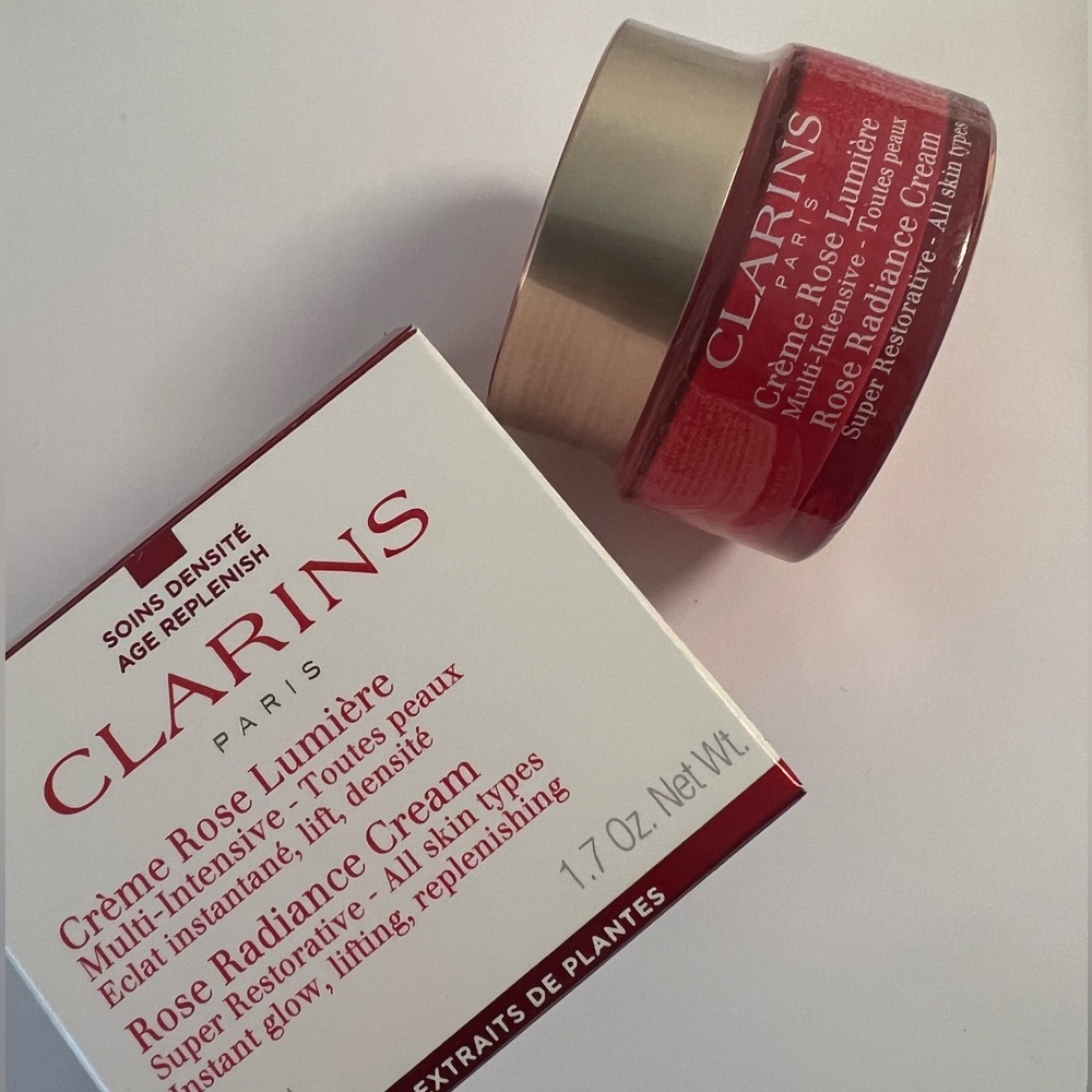 Clarins Crème Rose Lumiere - NWT